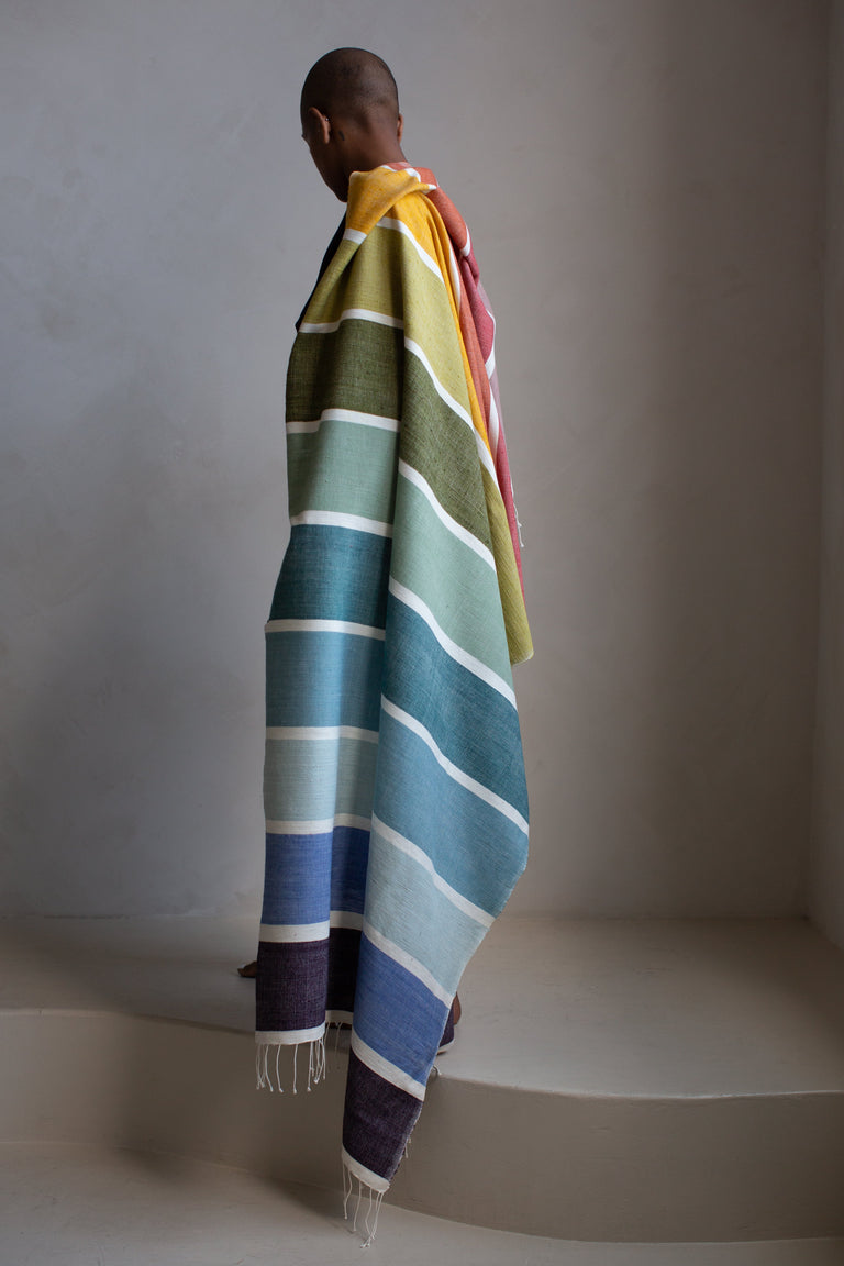 KALAM HANDWOVEN ETHIOPIAN COTTON BATH TOWEL | BATH