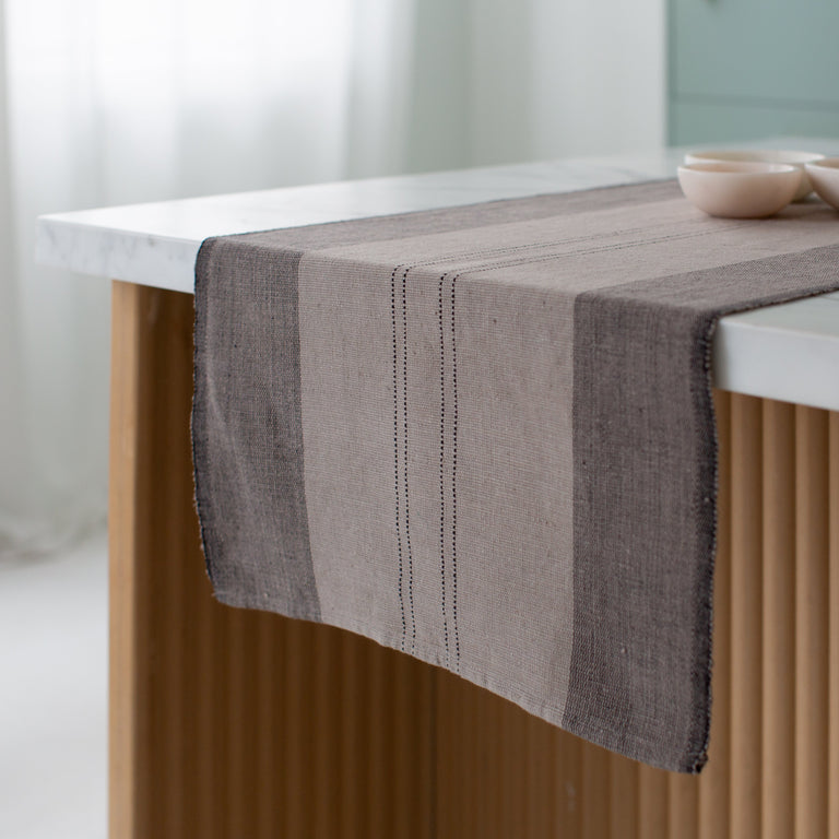SODO HANDWOVEN ETHIOPIAN COTTON TABLE RUNNER | ENTERTAINING