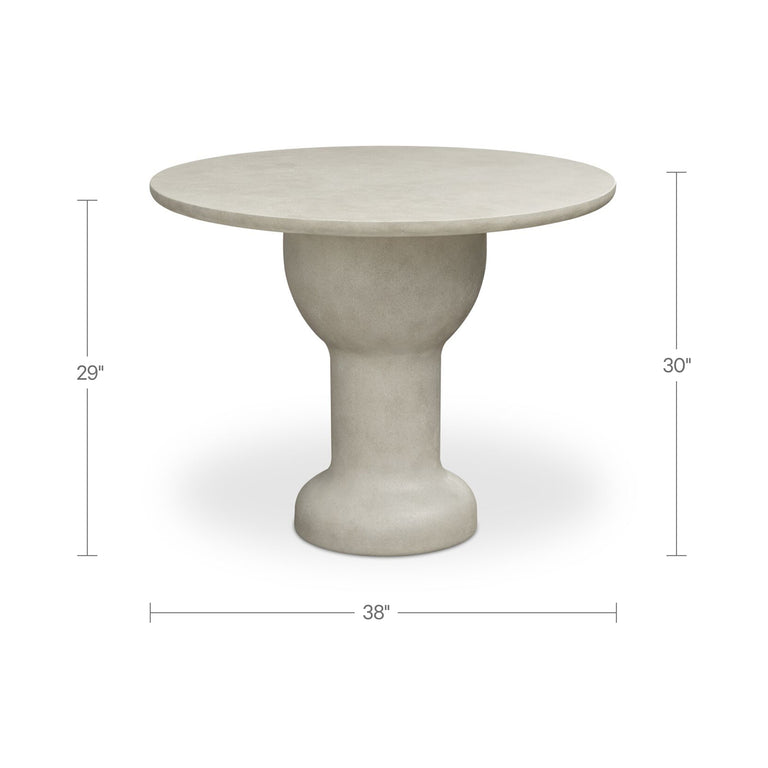 MAGNOLIA OUTDOOR CAFE TABLE CREAM