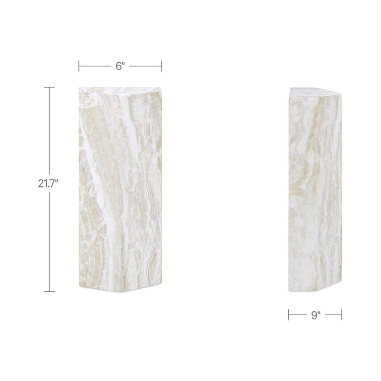 NIX OUTDOOR SIDE TABLE CREAM