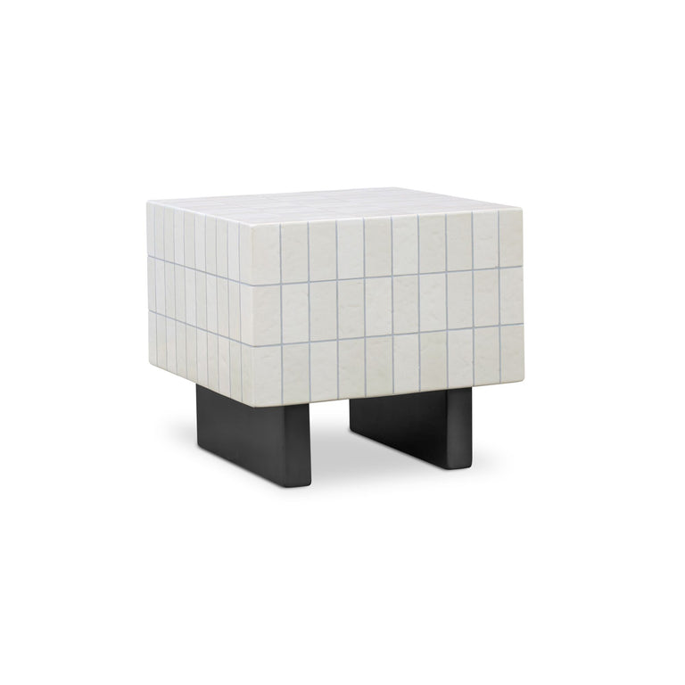 FARREN OUTDOOR SIDE TABLE BROWN