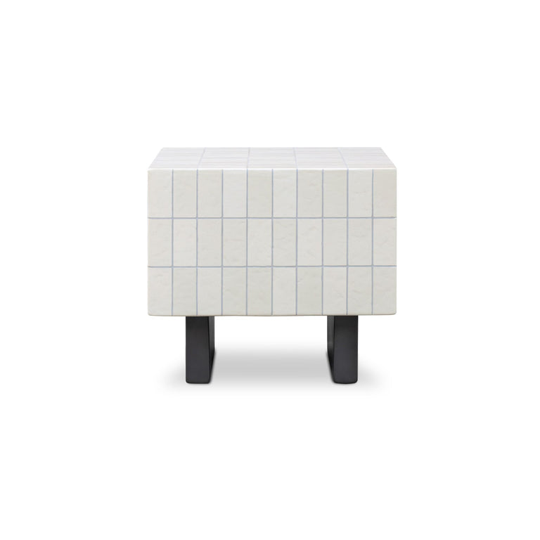 FARREN OUTDOOR SIDE TABLE BROWN