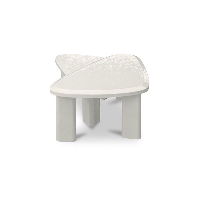 SOPHIE OUTDOOR NESTING TABLE SET CHARCOAL LACQUER