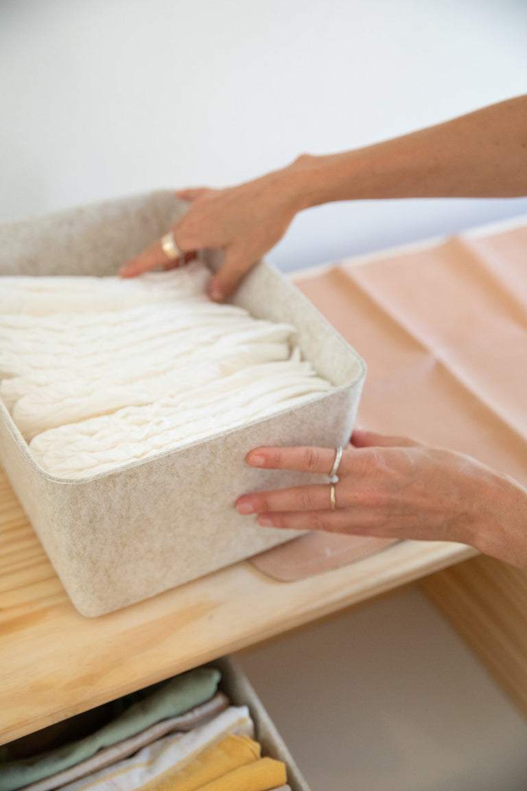 The Sculpted Bin - Wide | STORAGE