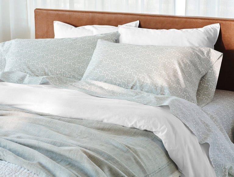 ORGANIC PRINT PERCALE PILLOWCASES