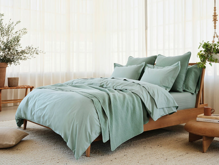 REFINED ORGANIC PERCALE SHEET SETS | BEDDING