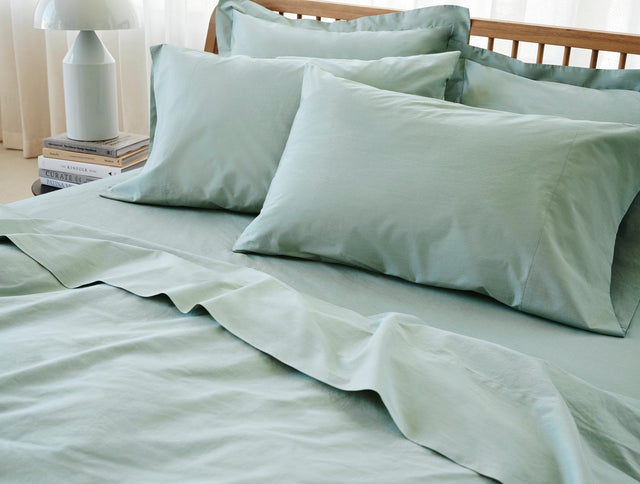 REFINED ORGANIC PERCALE SHEET SETS | BEDDING