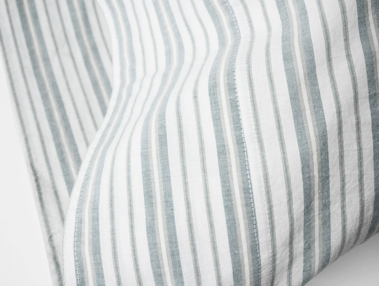 ORGANIC CRINKLED PERCALE PILLOWCASES | BEDDING