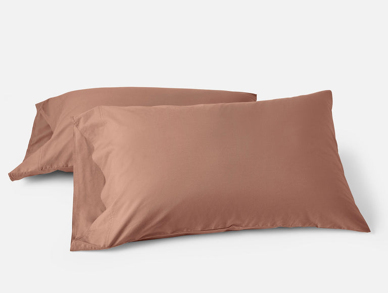 ORGANIC CRINKLED PERCALE PILLOWCASES | BEDDING