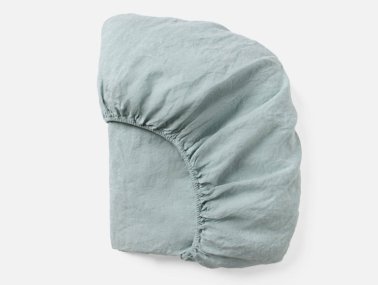 ORGANIC RELAXED LINEN FITTED SHEET