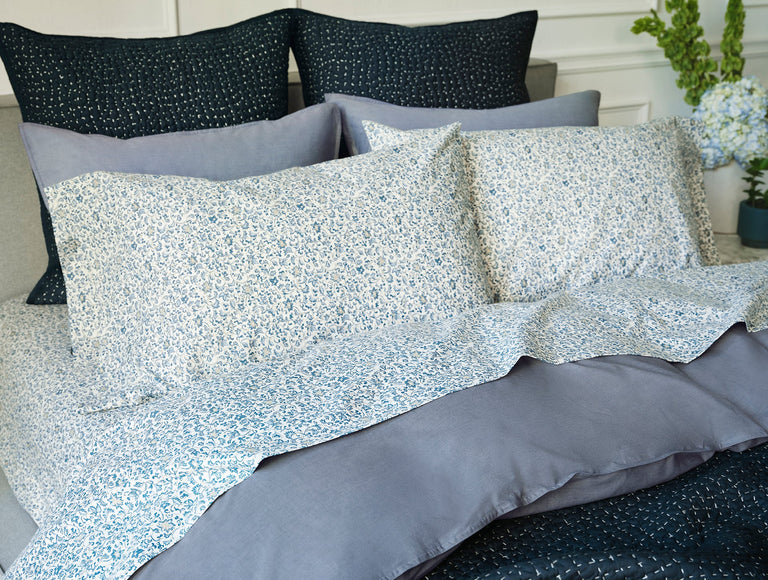 ORGANIC PRINT PERCALE PILLOWCASES