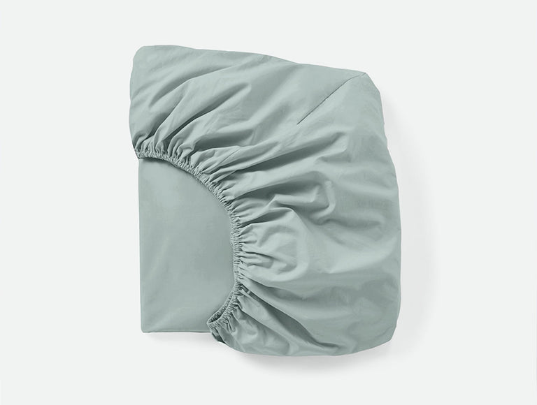 REFINED ORGANIC PERCALE FITTED SHEET