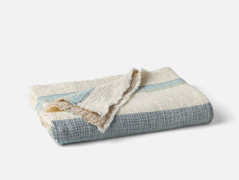 TOPANGA ORGANIC MATELASSE THROW