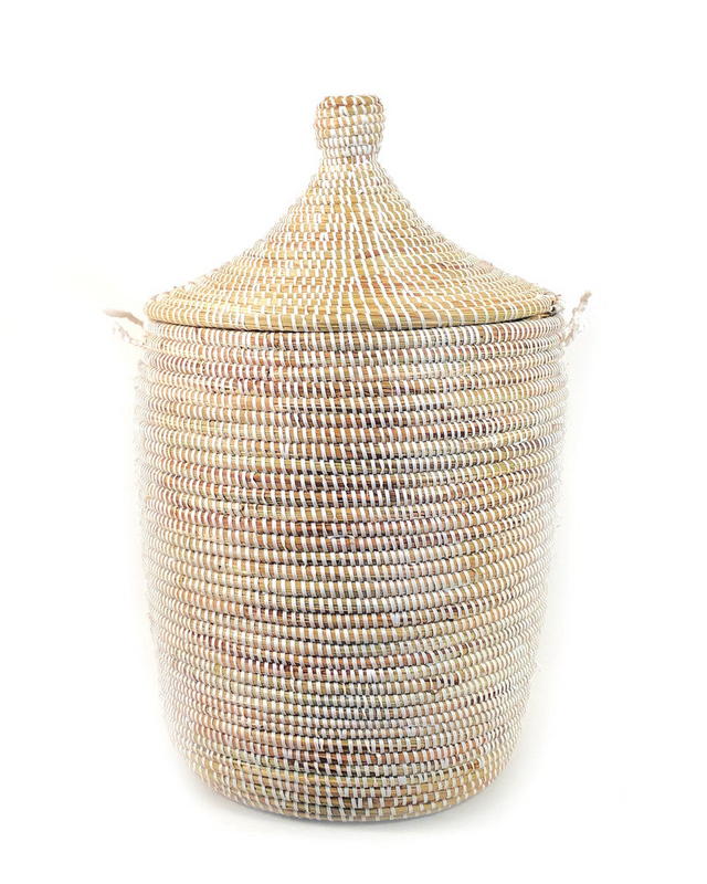 Medium White Basket | BASKETS