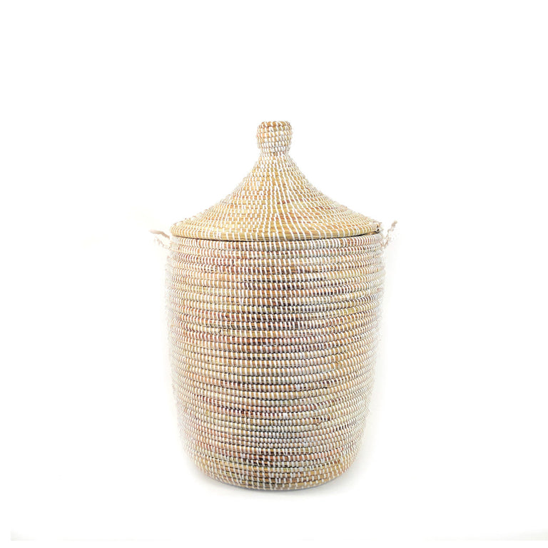 Medium White Basket | BASKETS