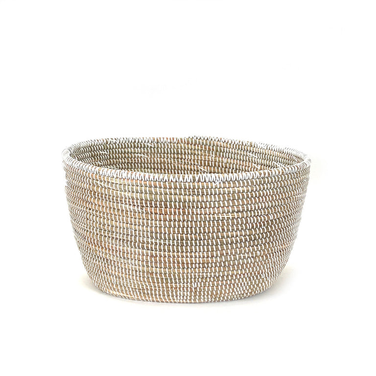 White Oval Basket | BASKETS