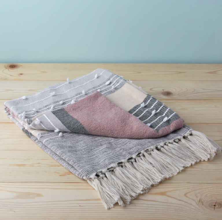 BASO RECYCLED THROW | THROWS