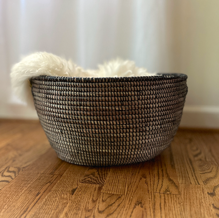 Black Oval Basket | BASKETS