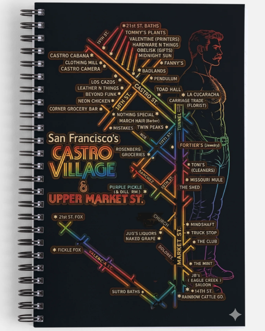 CASTRO VILLAGE NOTEBOOK