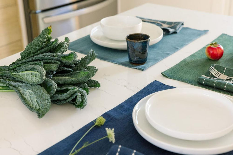 SEMIEN HANDWOVEN ETHIOPIAN COTTON PLACEMAT | SET OF 2 | ENTERTAINING