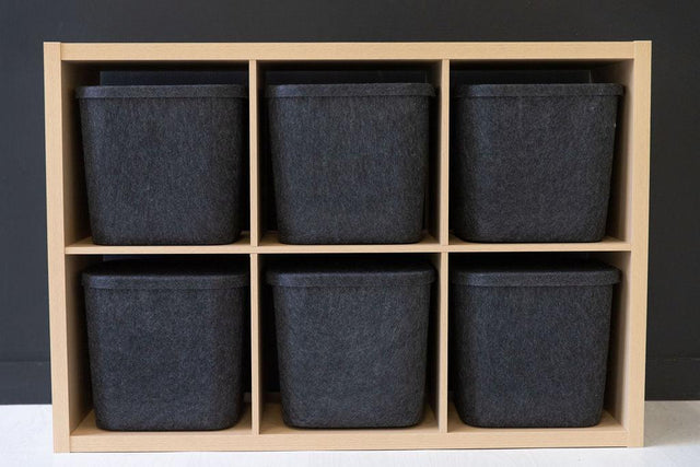 The Sculpted Bin - Original with Lid | STORAGE