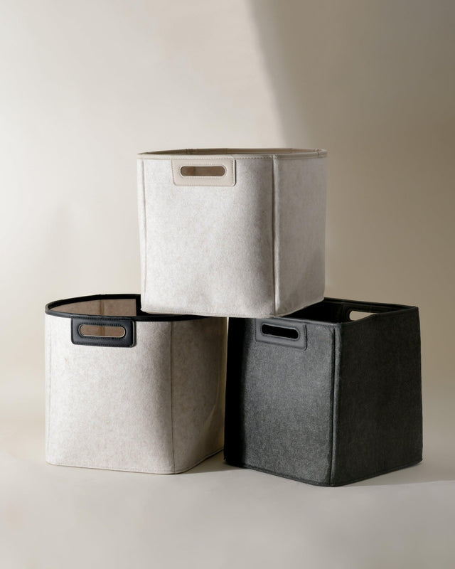 The Jamie Bin - 12" | Set of 3 | STORAGE