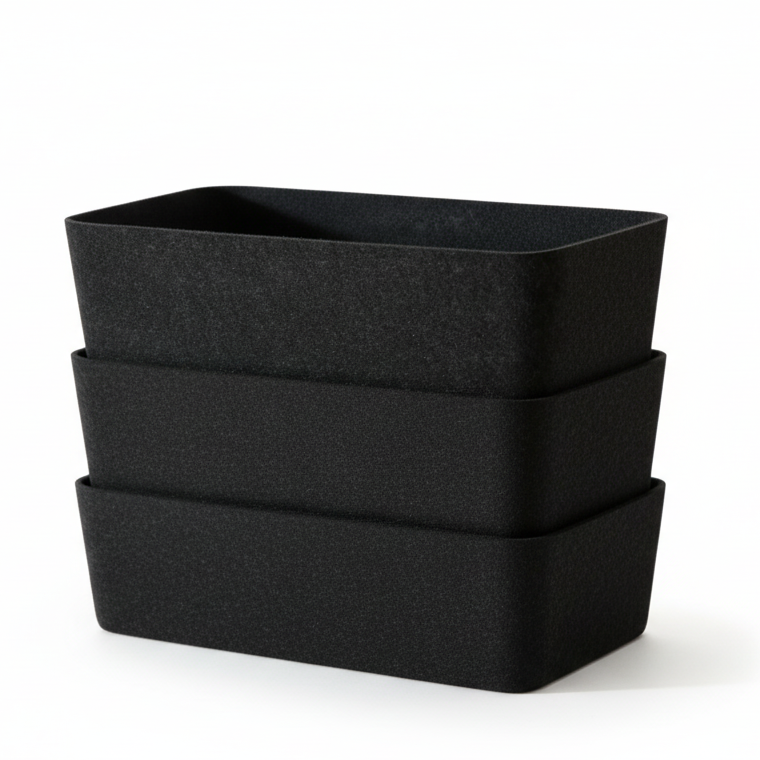 The Sculpted Bin Set - Long | STORAGE SOLUTIONS