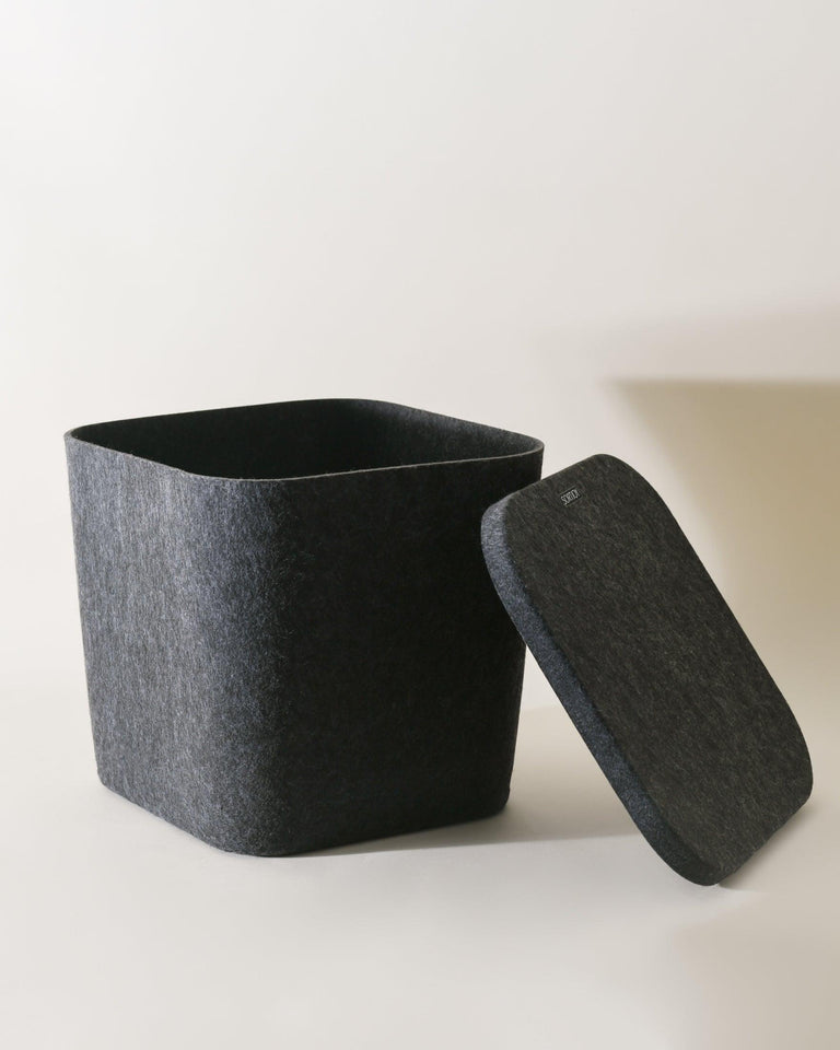 The Sculpted Bin - Original with Lid | STORAGE