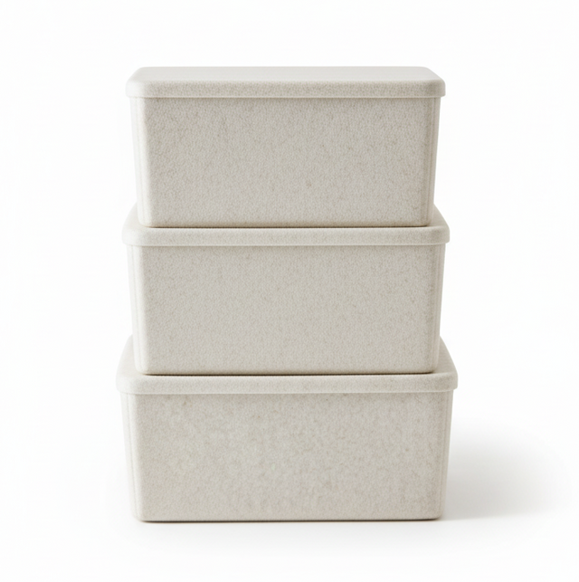 The Sculpted Bin Set - XL with Lid | STORAGE SOLUTIONS