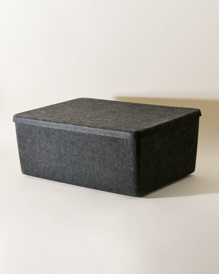 The Sculpted Bin - XL with Lid | STORAGE