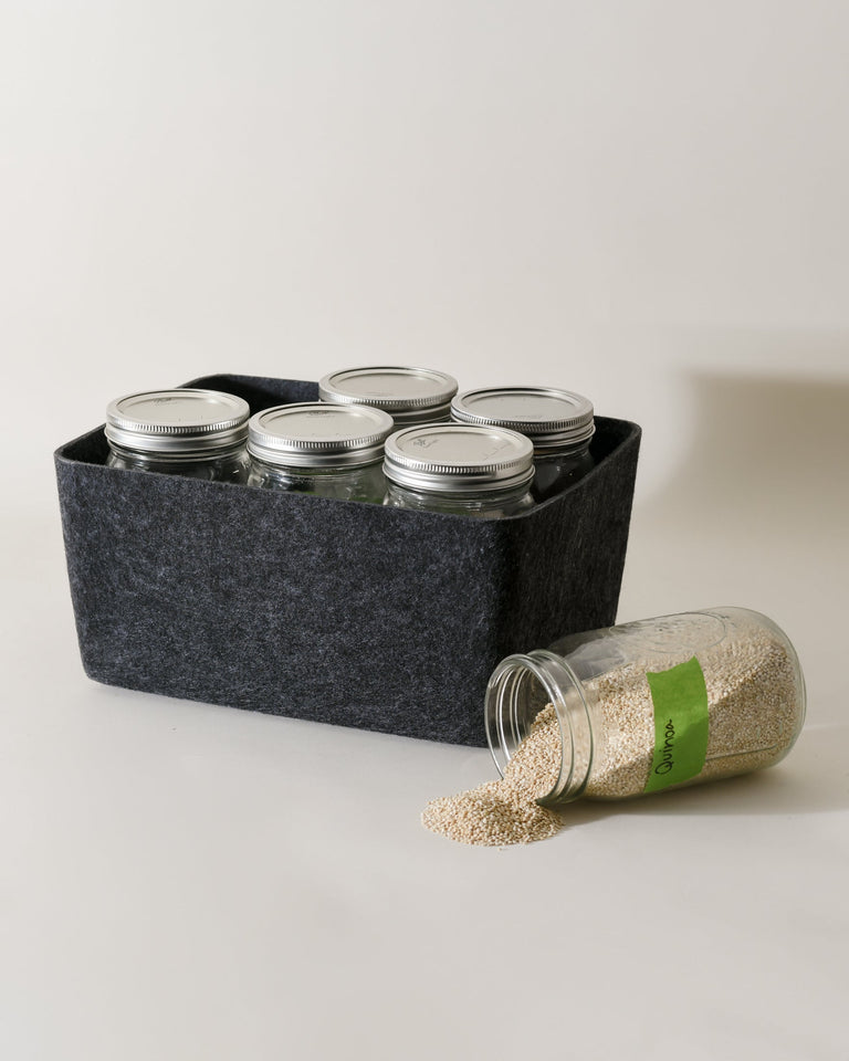 The Sculpted Bin - Wide | Set of 3 | STORAGE