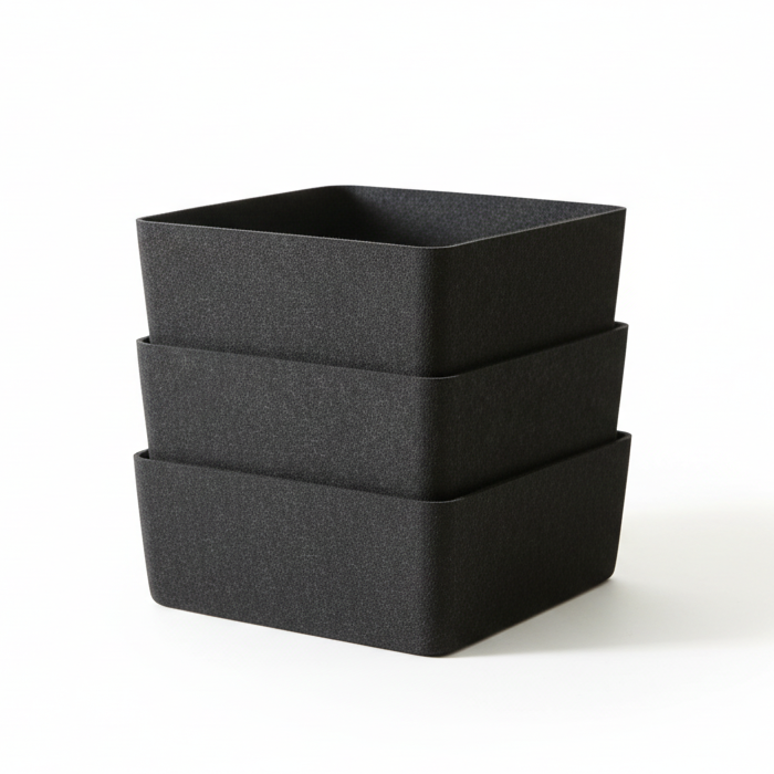 The Sculpted Bin Set - Large | STORAGE SOLUTIONS