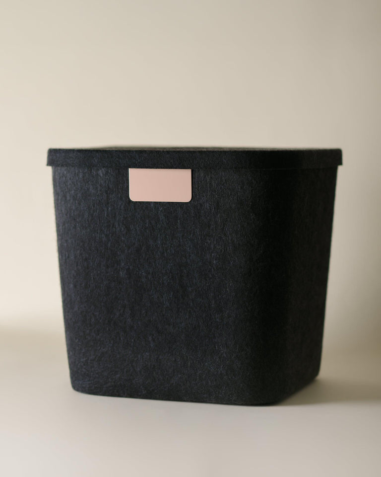 The Sculpted Bin - Original with Lid | Set of 3 | STORAGE