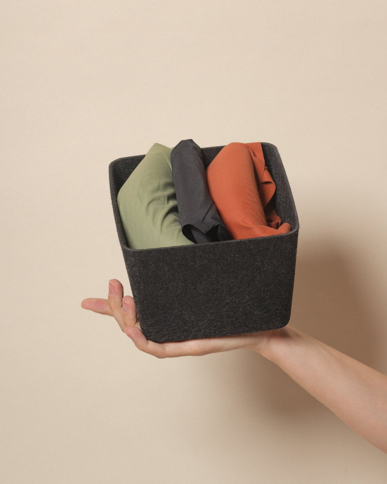 The Sculpted Bin - Petite | Set of 3 | STORAGE