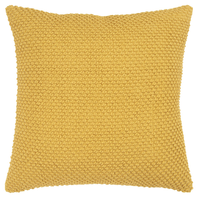 YELLOW  SOLID URBAN FARMHOUSE PILLOW