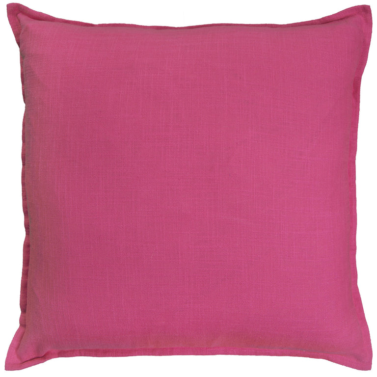 RING PINK SOLID URBAN FARMHOUSE THROW PILLOW