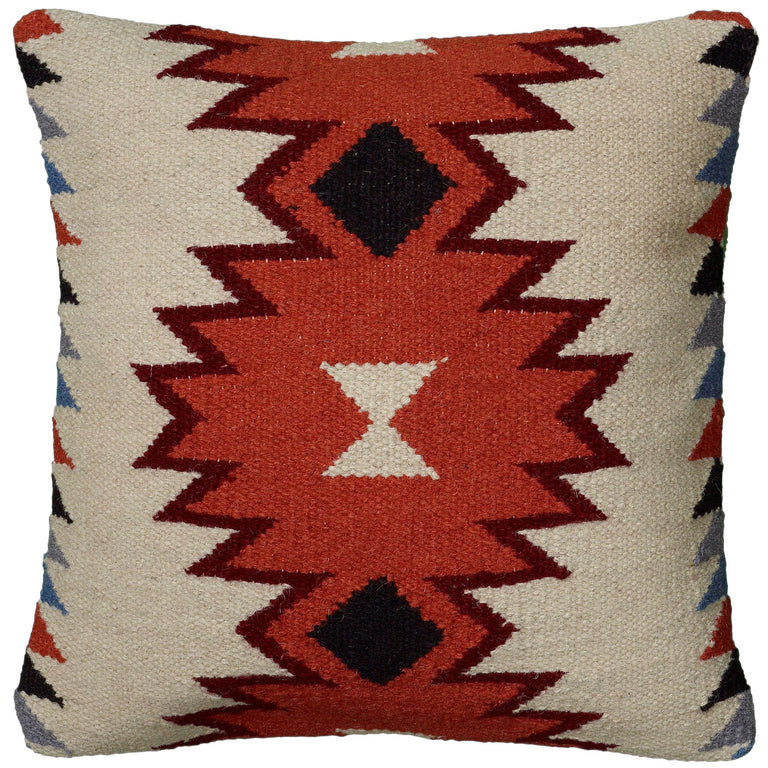 IVORY SOUTHWEST MODERN INDUSTRIAL PILLOW