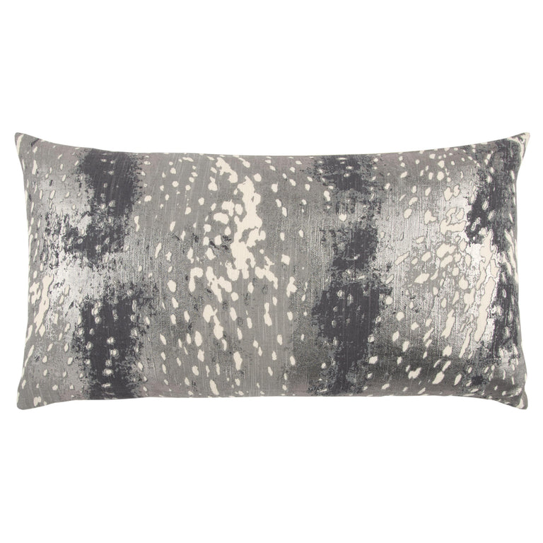 GRAY  ABSTRACT METRO MODERN PILLOW