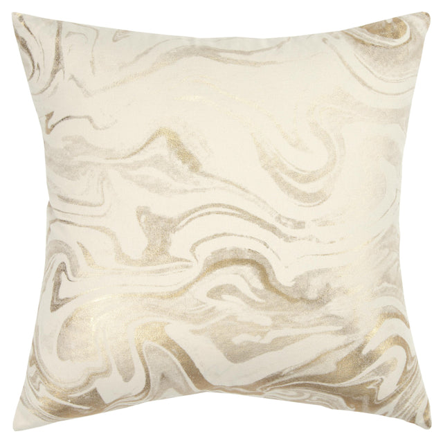 HALD NEUTRAL  ABSTRACT CITY CHIC THROW PILLOW