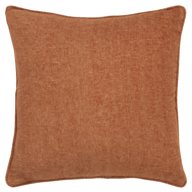 ORANGE SOLID MODERN MOUNTAIN PILLOW