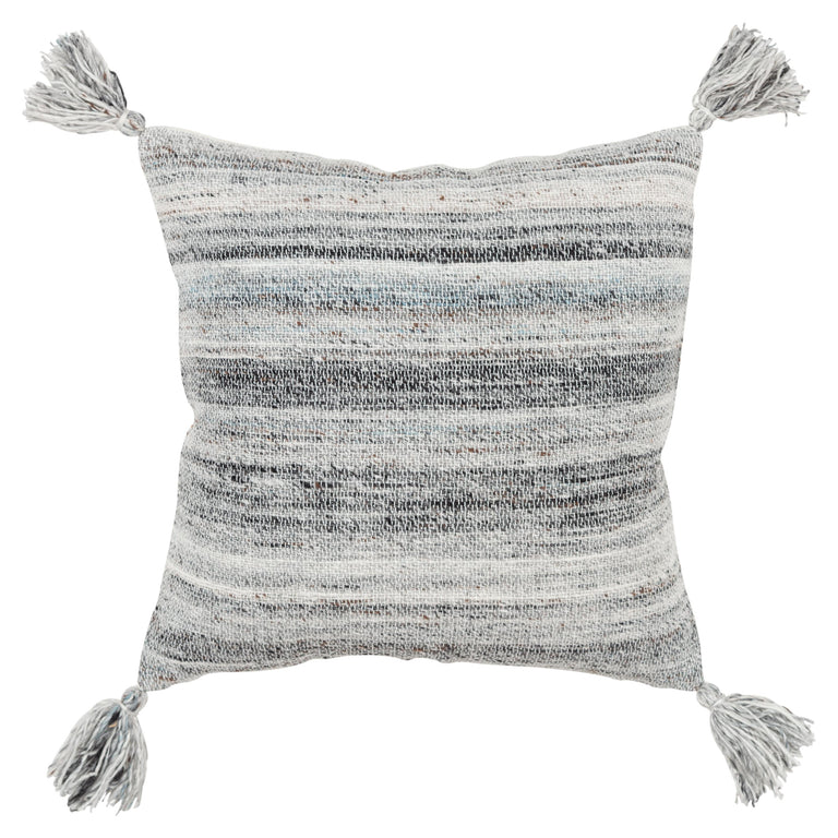 GRAY MOTTLED CONTEMPORARY PILLOW