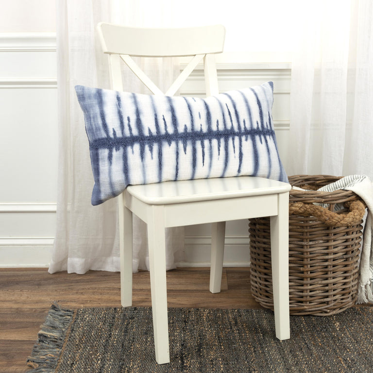 IVORY STRIPE BOHO PILLOW