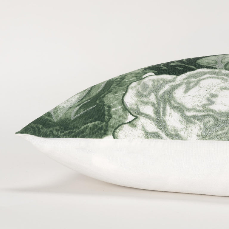 THOMASEN GREEN  BOTANICAL MODERN FARMHOUSE THROW PILLOW