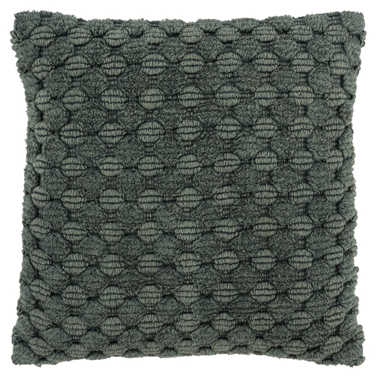 GREEN STRIPE PATTERNED SOLID MODERN INDUSTRIAL PILLOW