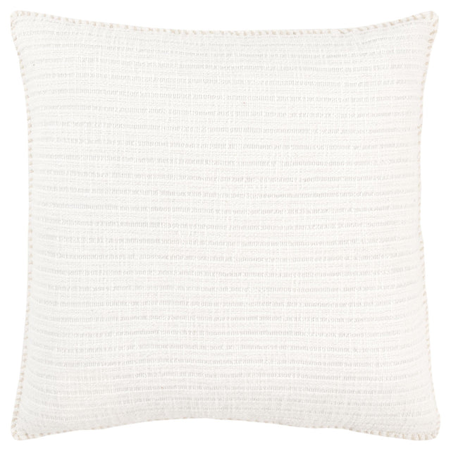 WHITE STRIPE PATTERNED SOLID MODERN INDUSTRIAL PILLOW