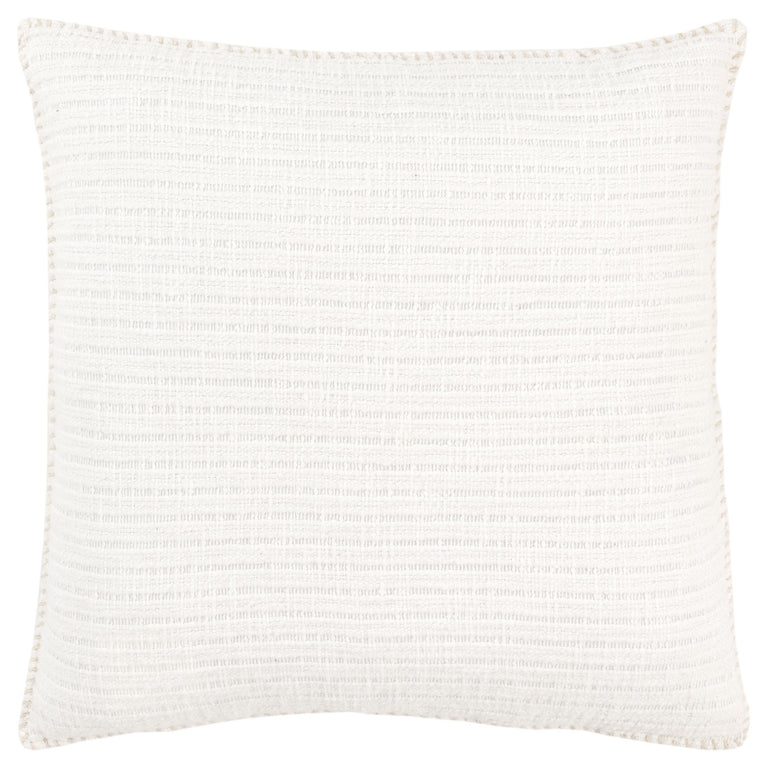 WHITE STRIPE PATTERNED SOLID MODERN INDUSTRIAL PILLOW