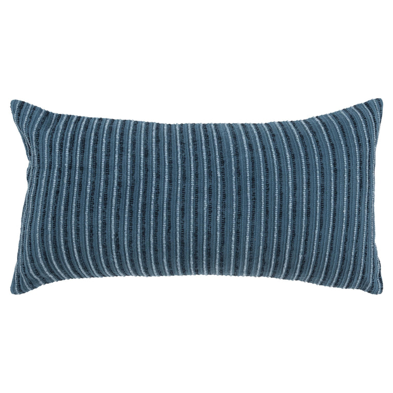 DARK TEAL  STRIPE PATTERNED SOLID MODERN INDUSTRIAL PILLOW