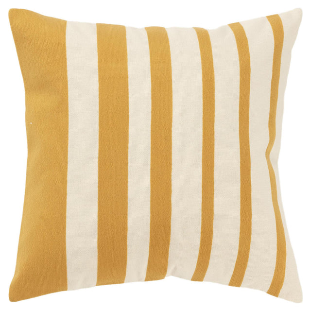 IVORY STRIPE MODERN INDUSTRIAL  PILLOW