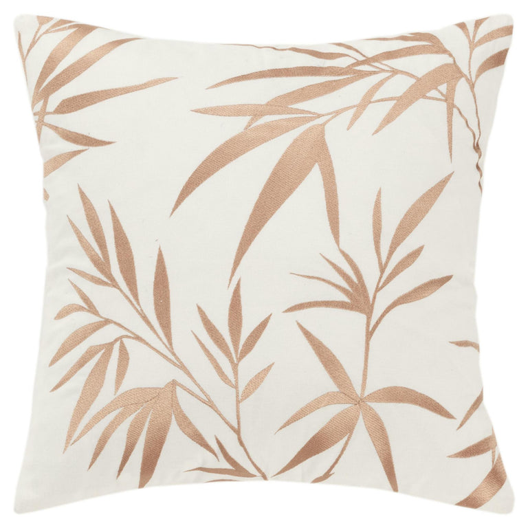 HARTMANN YELLOW BOTANICAL  GLAM THROW PILLOW