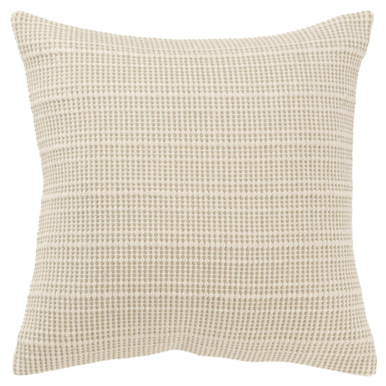 THERKELSEN NATURAL  STRIPE MODERN INDUSTRIAL  THROW PILLOW